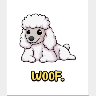 Chibi Kawaii Poodle Dog Posters and Art